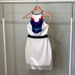 Midi Dress, PINK STITCH